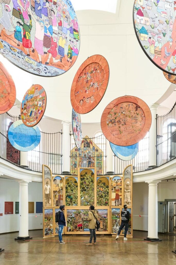 The Keiskamma Creation Altarpiece in the Women’s Jail at Constitution Hill
