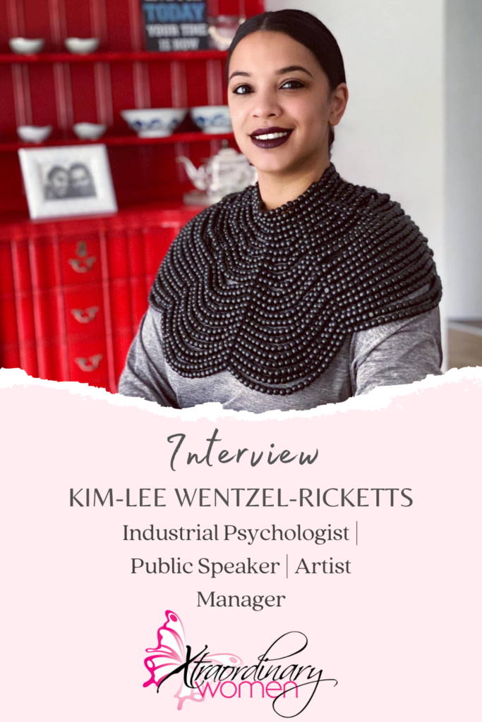 Xtraordinary Woman of the Month Kim-Lee Wentzel-Ricketts